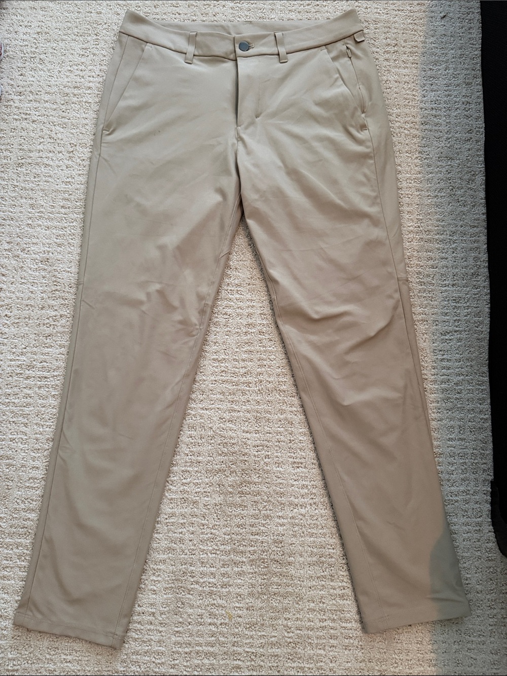LULULEMON athletica Men's Slim Stretch Chinos - Beige